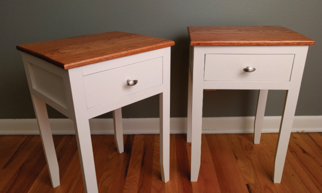 Recycled nightstands